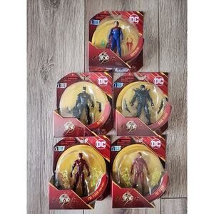 Spin Master Flash 4 inch Figure Lot 1ST EDITION BRAND NEW WHOLE SET 5 FIGURES